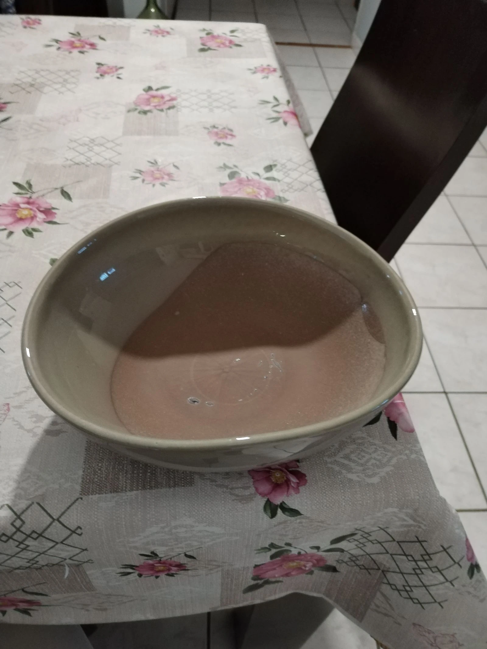 Hermosa copa de forma ovalada diseñada, artesanal en terracota barnizada. – photo 5
